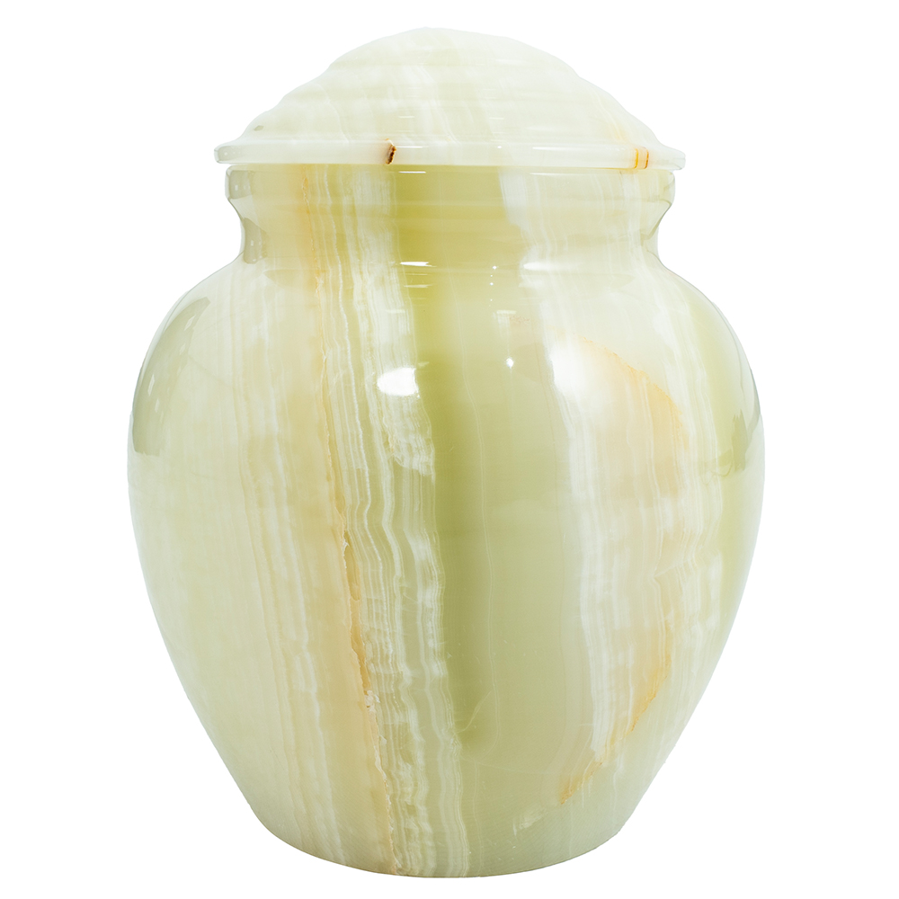 Green Marble Urn – Classic Heritage Memorial Keepsake